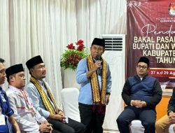 Diiringi Sholawat, Suprapto-Fuad Resmi Daftar ke KPU Mesuji