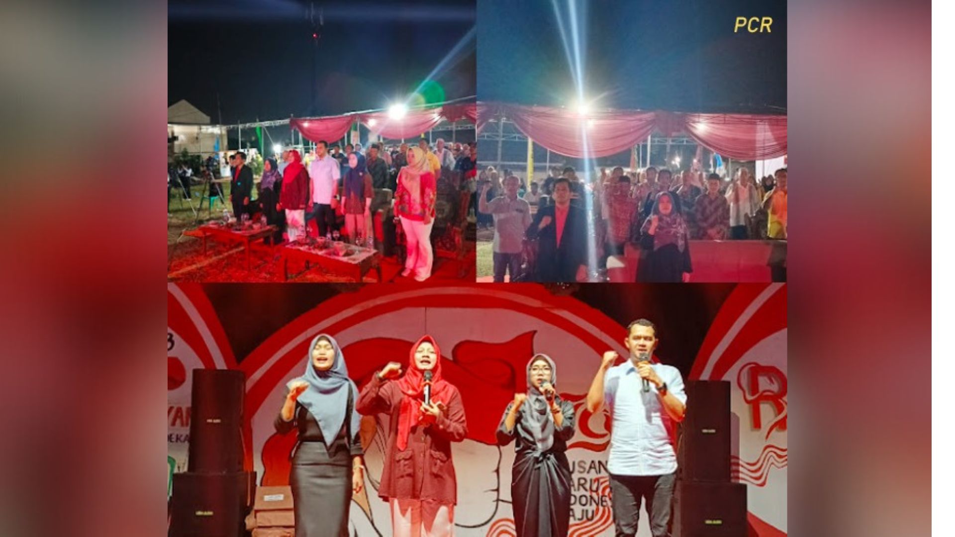 Ririn-Wiriawan Hadiri HUT RI ke-79 di Pringsewu, Sampaikan Visi Pringsewu MAJU