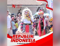 Karnaval Meriah Warnai HUT RI ke-79 di Kerpangan Leces