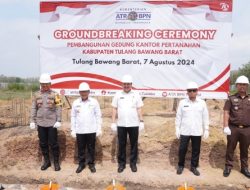 Tubaba Segera Miliki Gedung Kantor Pertanahan Baru