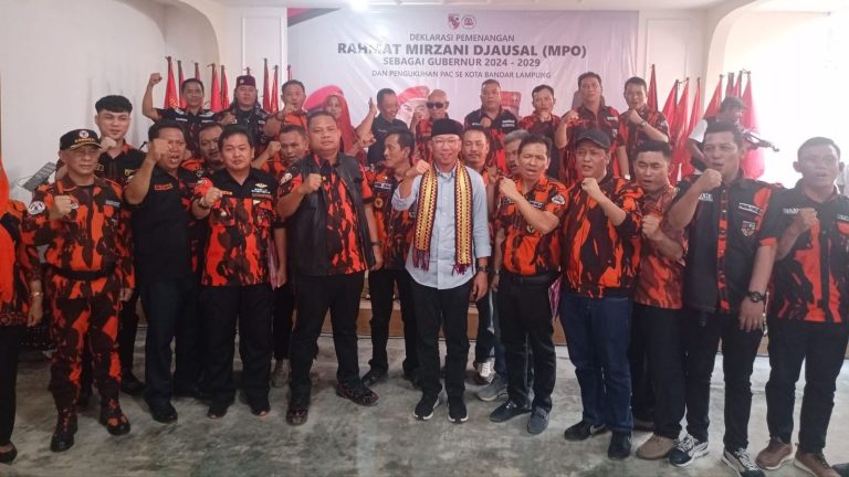 Pemuda Pancasila Solid Dukung Rahmat Mirzani Djausal
