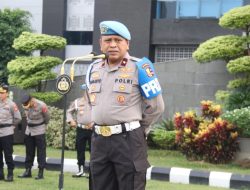 Provost Polri Kibarkan Bendera Disiplin di Polda Sumsel