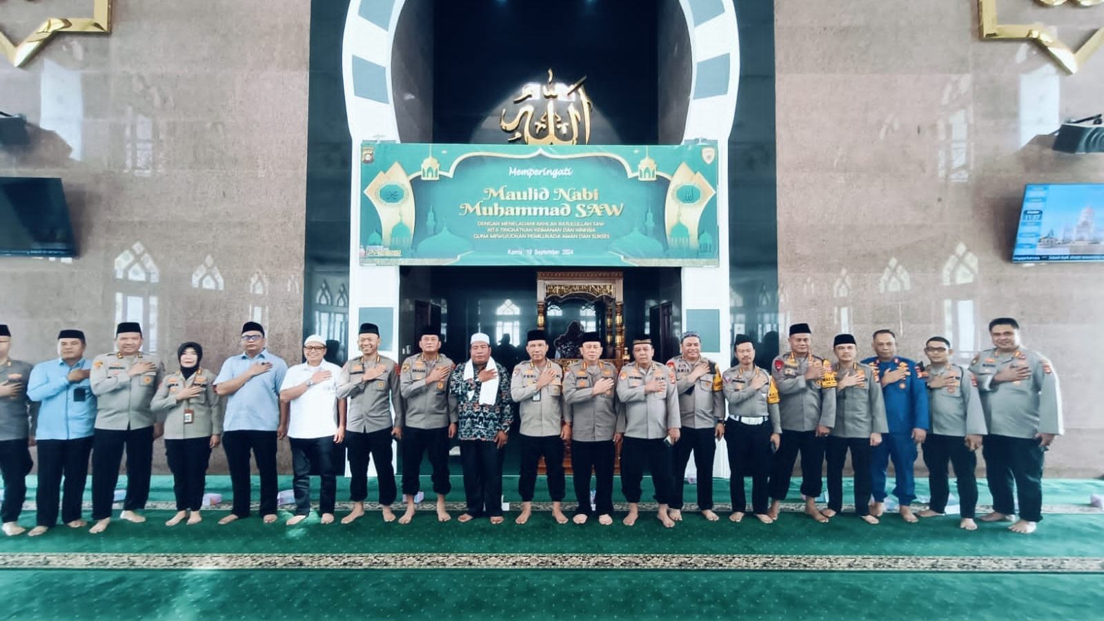 Wakapolda Sumsel Ajak Personel Teladani Akhlak Nabi dalam Pemilu Damai