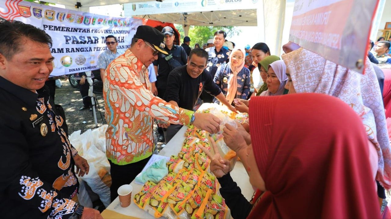 Pemkab Tulang Bawang Gelar Pasar Murah Bersubsidi, Dukung Kesejahteraan Warga