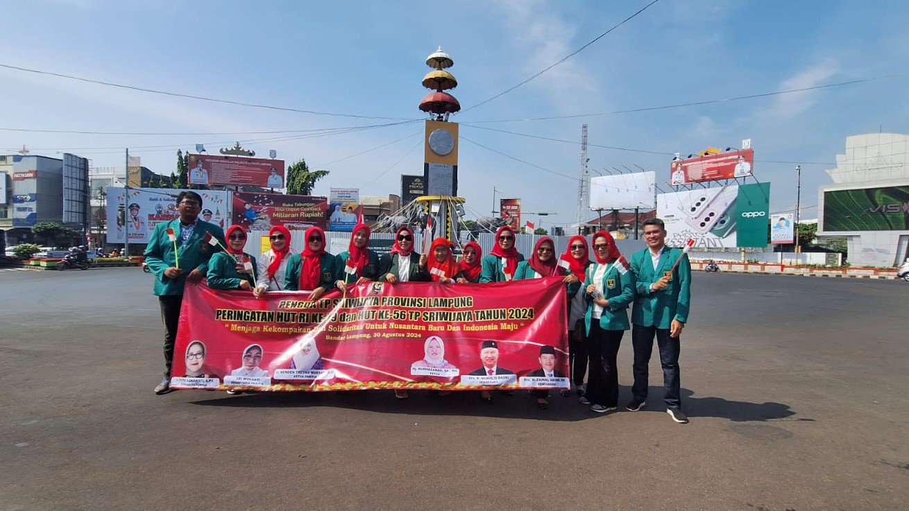 TP Sriwijaya Lampung Rayakan HUT ke-56 dengan Semangat Kebangsaan