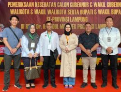 Lolos Tes Kesehatan, Nanda-Antonius Fokus Konsolidasi Tim Pilkada Pesawaran