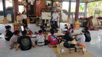 Milenial Lampung Berbagi Ilmu, Nyalakan Asa Anak Desa