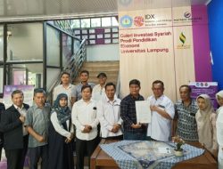 PT Savana Persada Gemilang Dukung Pengembangan Galeri Investasi Syariah di FKIP Unila