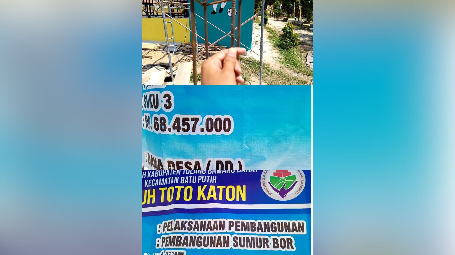 Proyek Dana Desa di Tubaba Diduga Asal-asalan, Warga Meragukan Kualitas