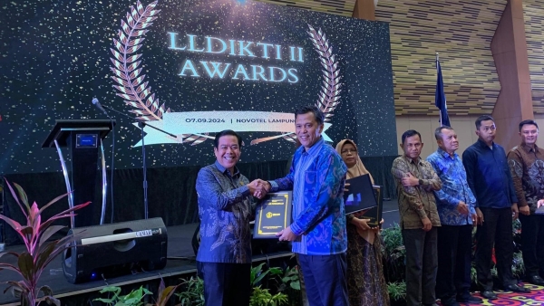 Universitas Saburai Borong Juara Pertama Evaluasi Pembelajaran LLDikti Wilayah II