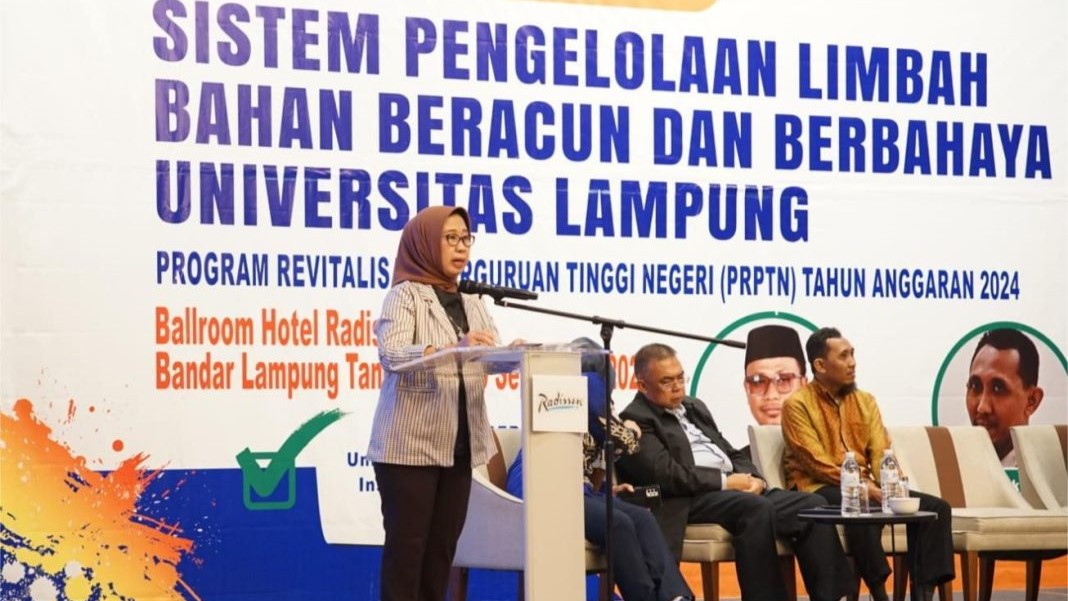 Unila Serius Tangani Limbah B3, Gelar Lokakarya untuk Lingkungan Lebih Baik