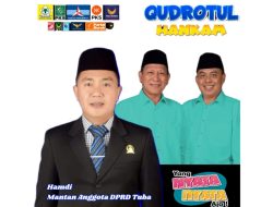 Mantan Anggota DPRD Hamdi Siap Menangkan Qudrotul-Hankam di Pilkada Tulang Bawang