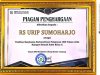 RS Urip Sumoharjo Bandarlampung Raih Penghargaan Fasilitas Kesehatan Berkualitas