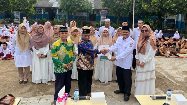 UPZ Sekolah Diresmikan, SDN 40 Palembang Ajak Siswa Berbagi