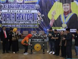 Meriah! Kejurnas Pencak Silat Piala Rektor II Unila Libatkan Atlet dari Berbagai Provinsi