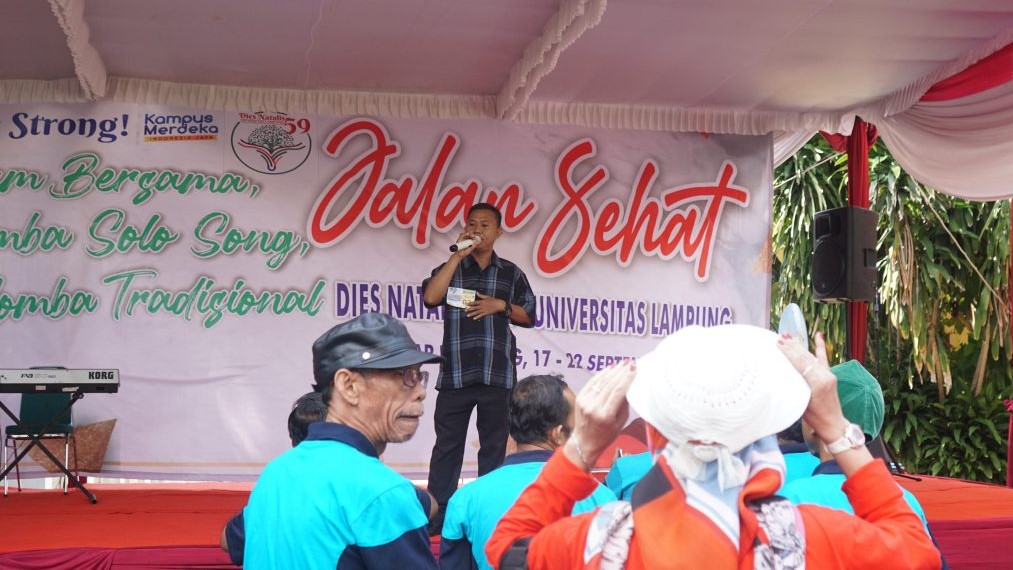 Meriahkan Dies Natalis, Unila Gelar Lomba Solo Song yang Meriah