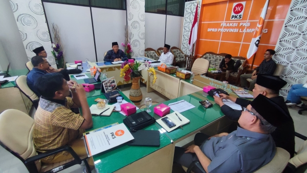 Fraksi PKS Lampung Solidkan Barisan, Siap Jawab Aspirasi Rakyat