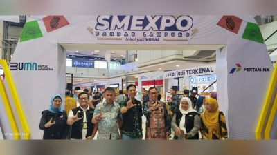 UMKM Bersinar di Pertamina SMEXPO, Dongkrak Ekonomi Lampung