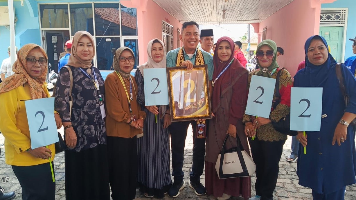 Qudrotul-Hankam Amankan Nomor Urut 2, Disambut Antusias Pendukung di Tulang Bawang