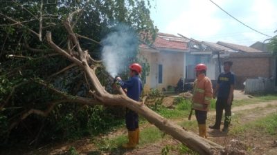Angin Puting Beliung Landa Natar Lampung Selatan, Puluhan Rumah Rusak