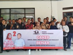 Relawan Pendekar Pesawaran Dukung Nanda-Anton di Pilkada 2024