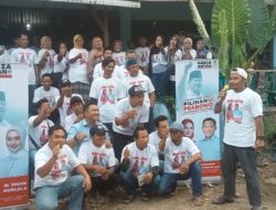 Warga Empat Desa di Teluk Pandan Kompak Deklarasikan Dukungan untuk Nanda-Anton