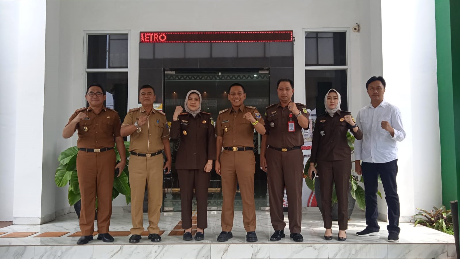 Pjs Wali Kota Metro Jalin Silaturahmi dengan Forkopimda