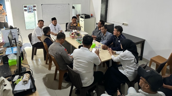 Kapolresta Bandarlampung Kunjungi JMSI, Perkuat Sinergi Jelang Pilkada