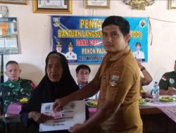 Peratin Pekon Pajar Bulan Salurkan BLT-DD Tahap 1 TA 2024
