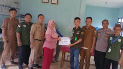 Peratin Pekon Banjar Agung Salurkan BLT-DD Tahap 1 TA 2024