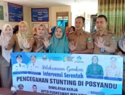 Pemerintahan Pekon Labuhan Mandi Adakan Imunisasi Rutin