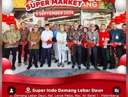 Super Indo Demang Lebar Daun Resmi Dibuka, Hadirkan Pilihan Belanja Lebih Lengkap di Palembang