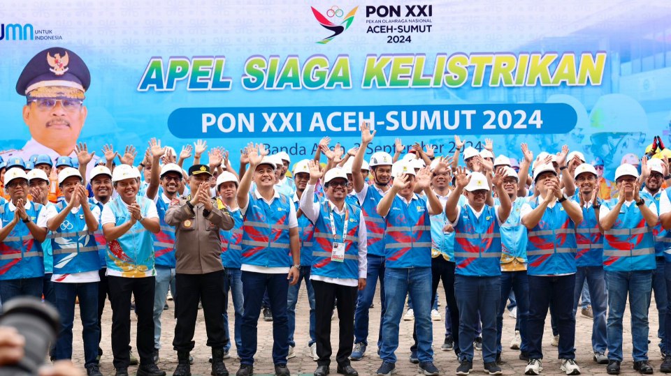 PLN Nusantara Power Siap Pasok Listrik Andal untuk PON XXI Aceh-Sumut