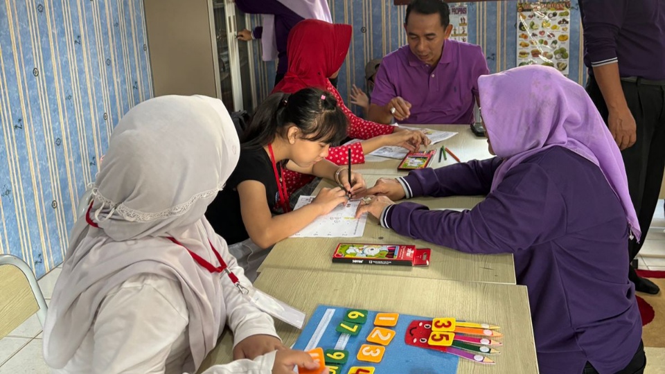 93 Anak Disabilitas Antusias Belajar di SDB Bandarlampung
