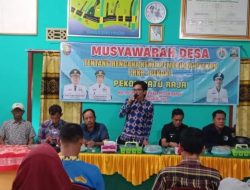 Pekon Batu Raja Pesibar Matangkan Rencana Pembangunan Desa