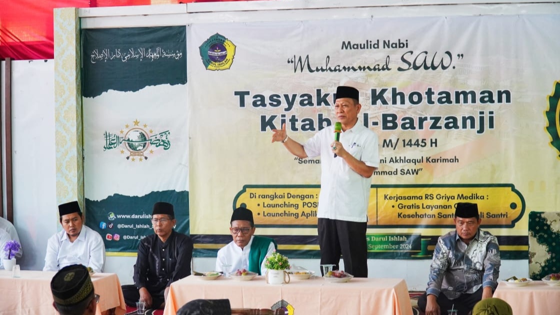 Qudratul Ikhwan Hadiri Maulid Nabi di Darul Ishlah, Tekankan Pentingnya Akhlak Mulia