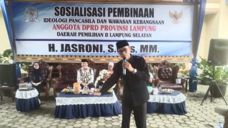 Anggota DPRD Provinsi Lampung Jasroni Gelar IPWK di Jati Agung