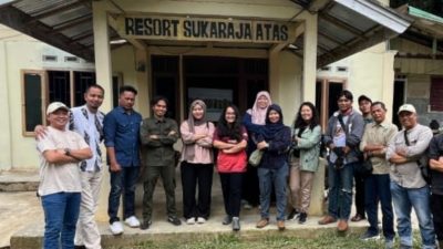 IUCN Dampingi Konservasi TNBBS, Polsek Semaka Amankan Kegiatan