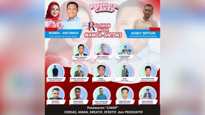 Relawan Muda Siap Menangkan Pasangan Nanda-Antonius di Pilkada Pesawaran
