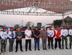 Ketua DPRD Lampung Bersama Pj Gubernur Cek Persiapan HUT RI ke-79 di Kota Baru