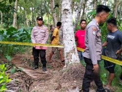 Petani Asal Tanggamus Ditemukan Meninggal di Kolam Kebun