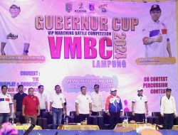 Penjabat Gubernur Lampung Buka Kejuaraan Marching Band
