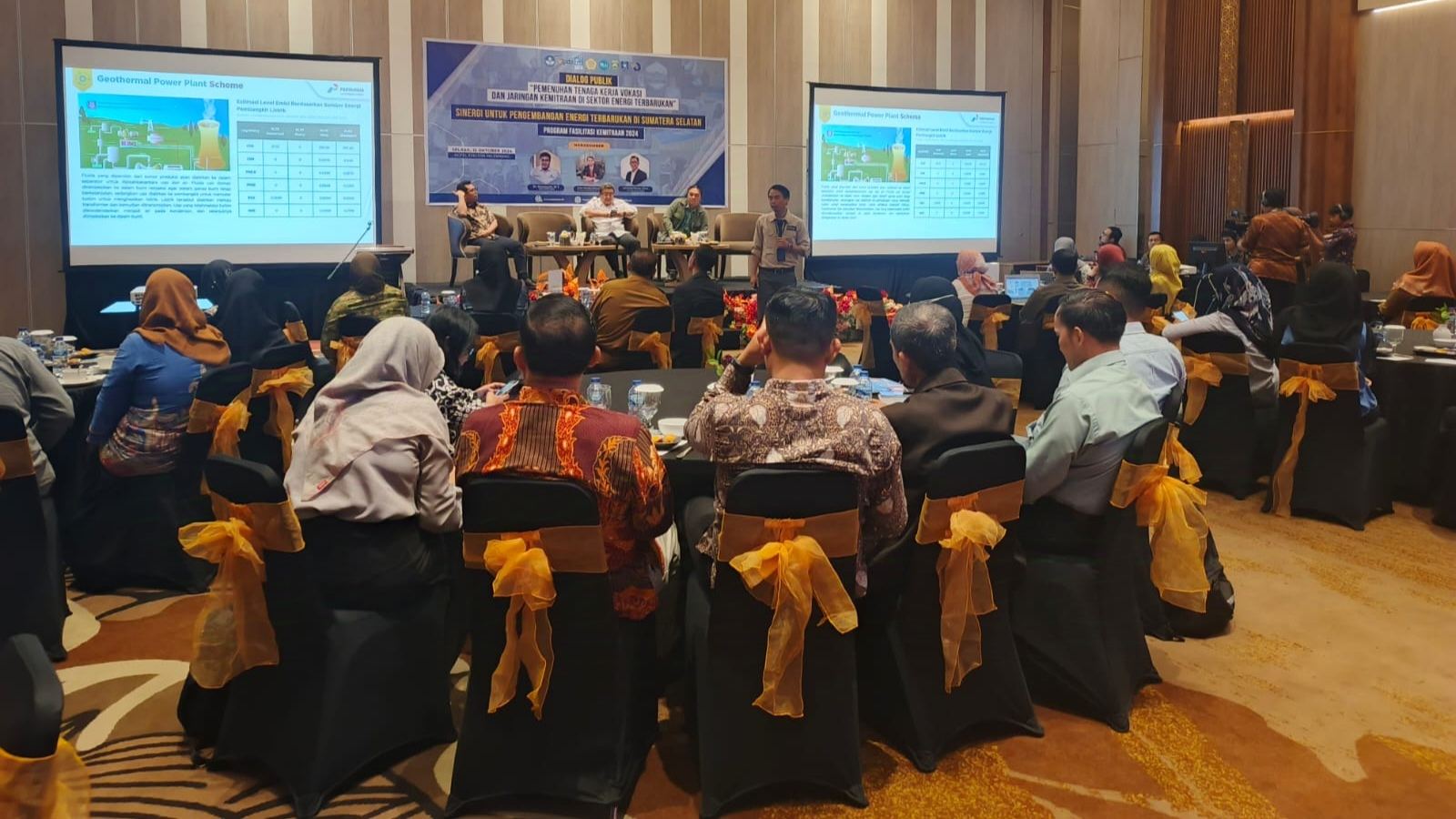 Sumsel Gelar Dialog Publik, Dorong Kemitraan Pendidikan Vokasi dan Sektor Energi Terbarukan