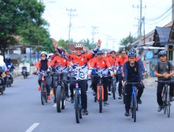 Tulang Bawang Semarakkan Hari Sumpah Pemuda dengan Gowes Massal