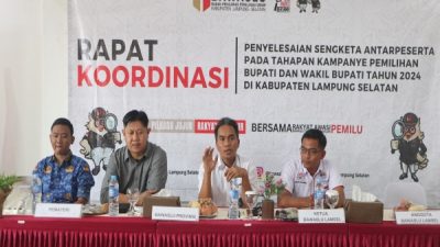 Bawaslu Lampung Selatan Gandeng Media Massa Awasi Pemilu 2024