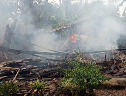 Kebakaran Hanguskan Rumah di Sukamara Lampung Selatan
