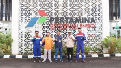 Pemprov Lampung dan Pertamina Geothermal Energy Perbaiki Jalan Rusak Akibat Longsor
