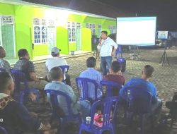 Nobar Timnas Indonesia, Calon Wakil Bupati Hankam Ajak Relawan Jaga Kondusivitas Pilkada