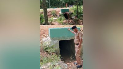 Pembangunan Gorong-gorong di Gunung Katun Tanjungan Tingkatkan Aksesibilitas Warga