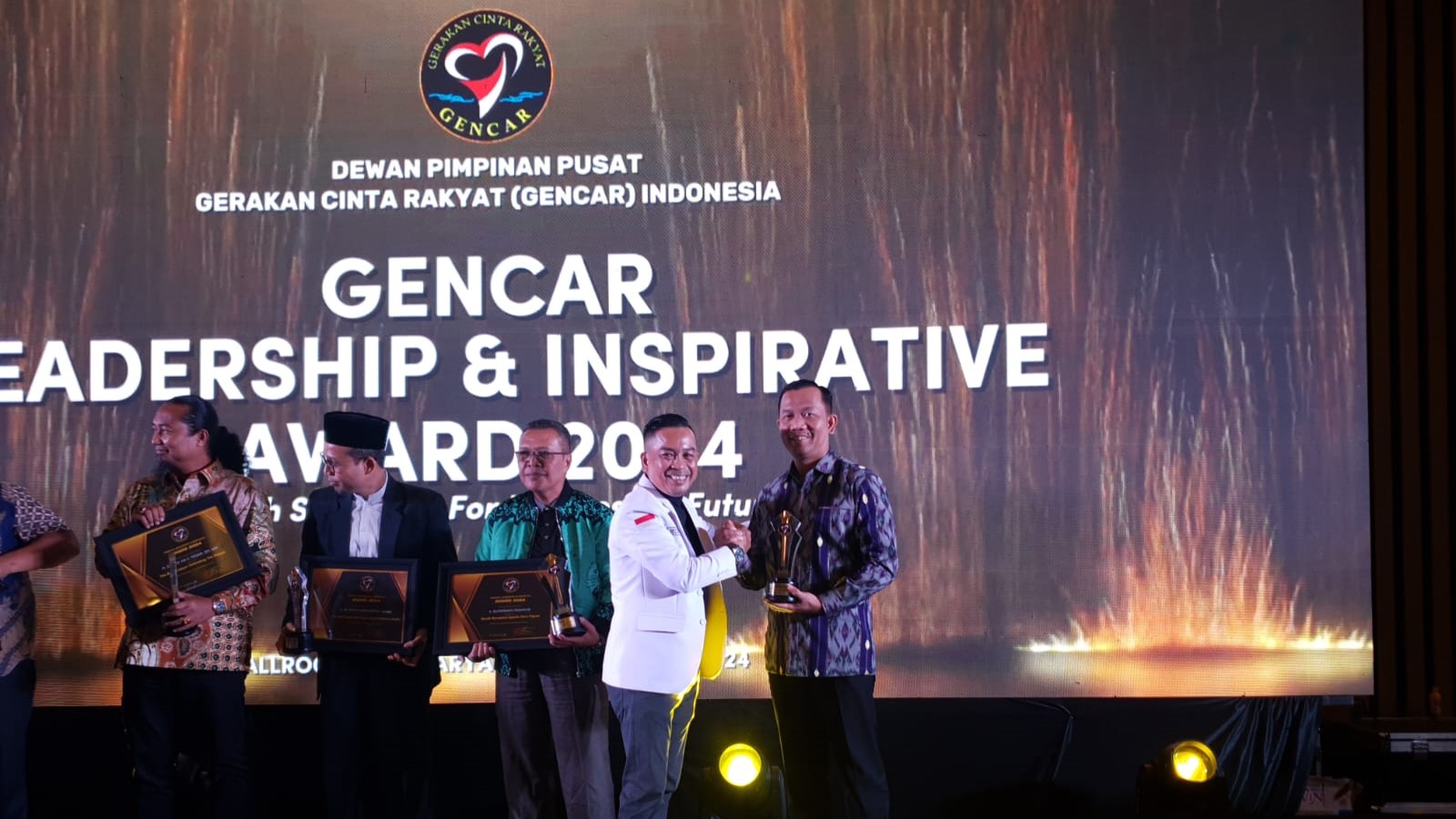 M Raimon Lauri Raih Gencar Leadership Award 2024, Dedikasi untuk Palembang Terus Ditingkatkan